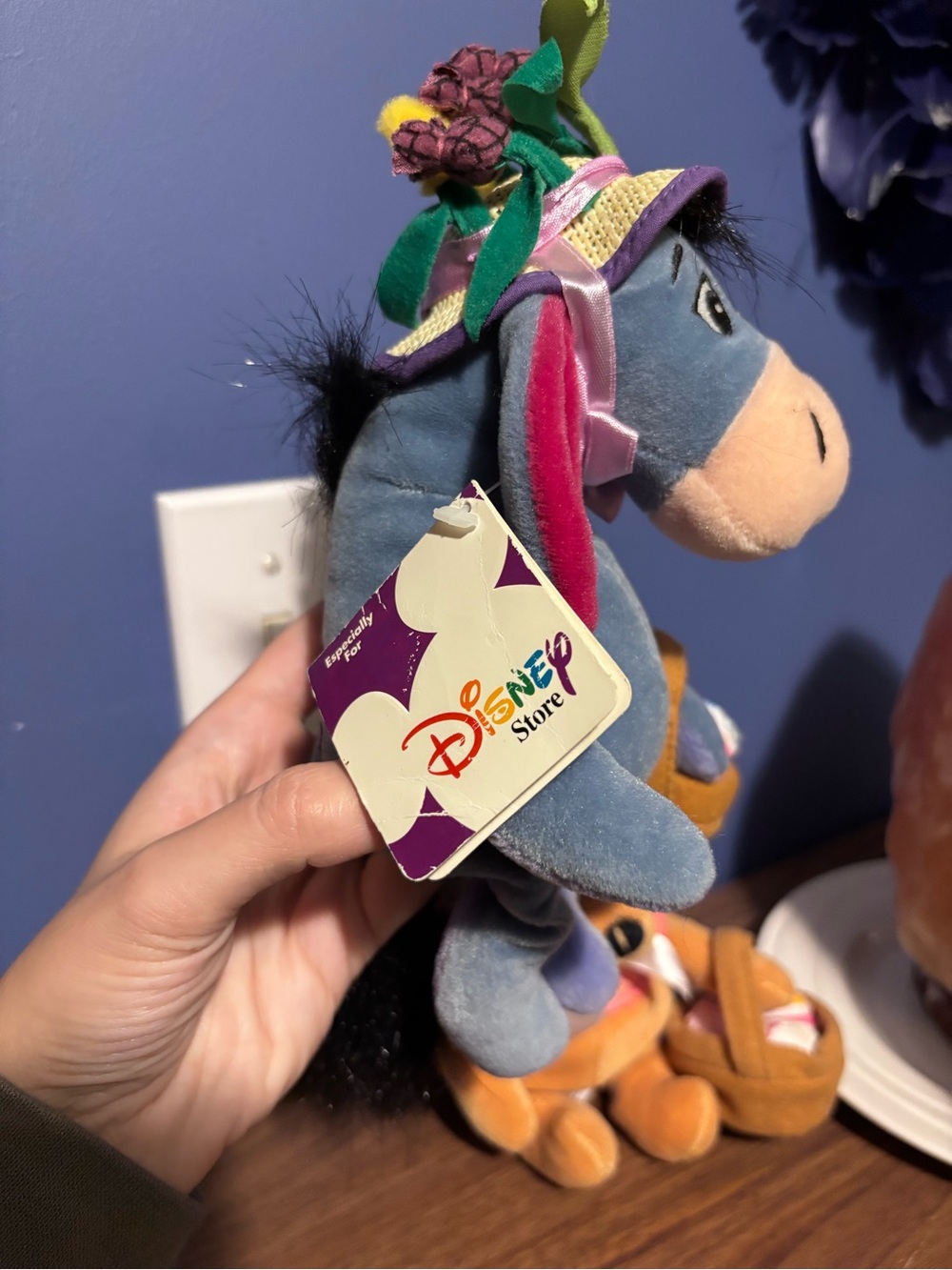 Easter Bonnet Winnie the Pooh and Eeyore Disney Store - Picture 10 of 13